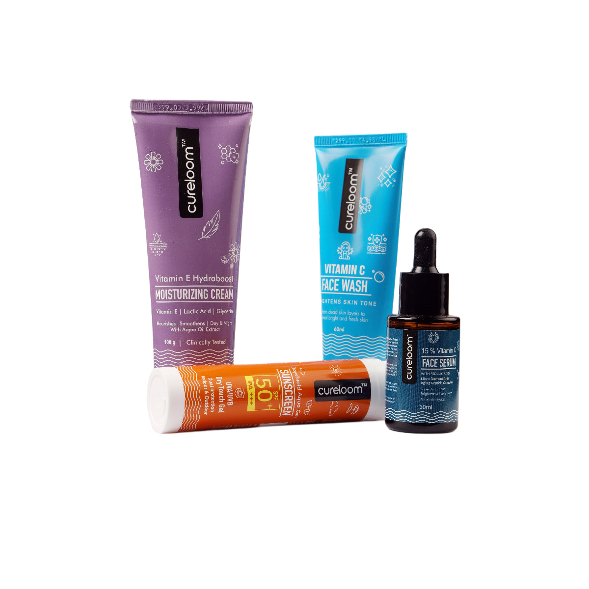 Cureloom Skincare Routine Kit For All Skin