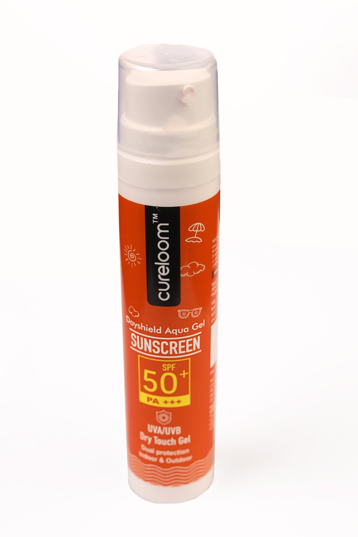CURELOOM SPF50+ PA+++ ALL DAY SHIELD AQUAGEL SUNSCREEN