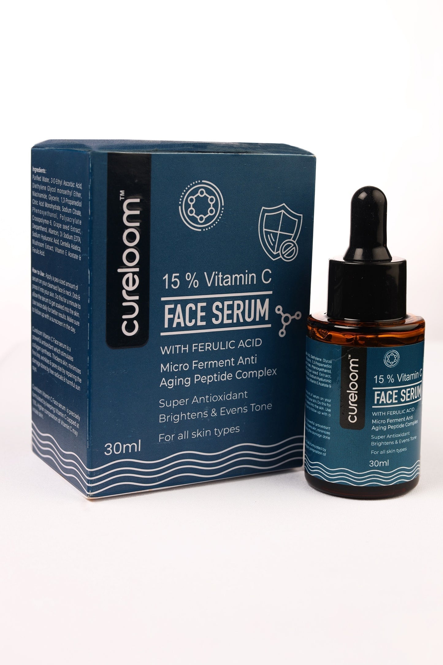 CURELOOM 15% VITAMIN C FACE SERUM